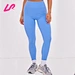 blue seamless leggings